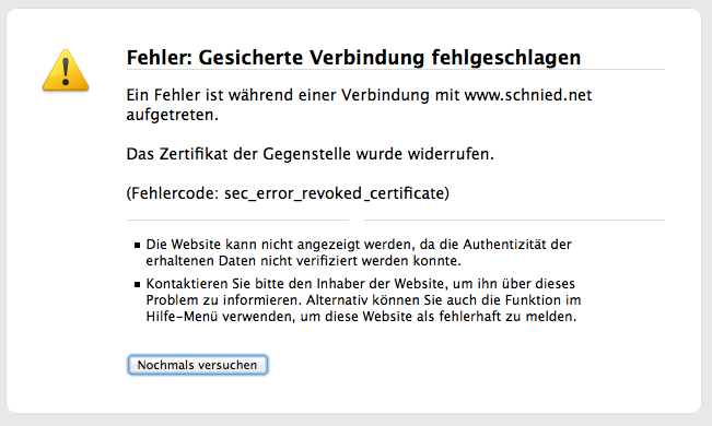 SSL-certificate-revoked