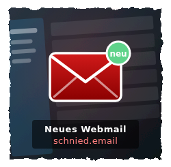 Neues Webmail: schnied.email